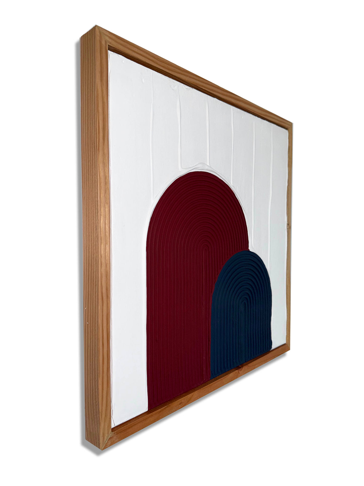 Big Navy Blue and Burgundy Arches