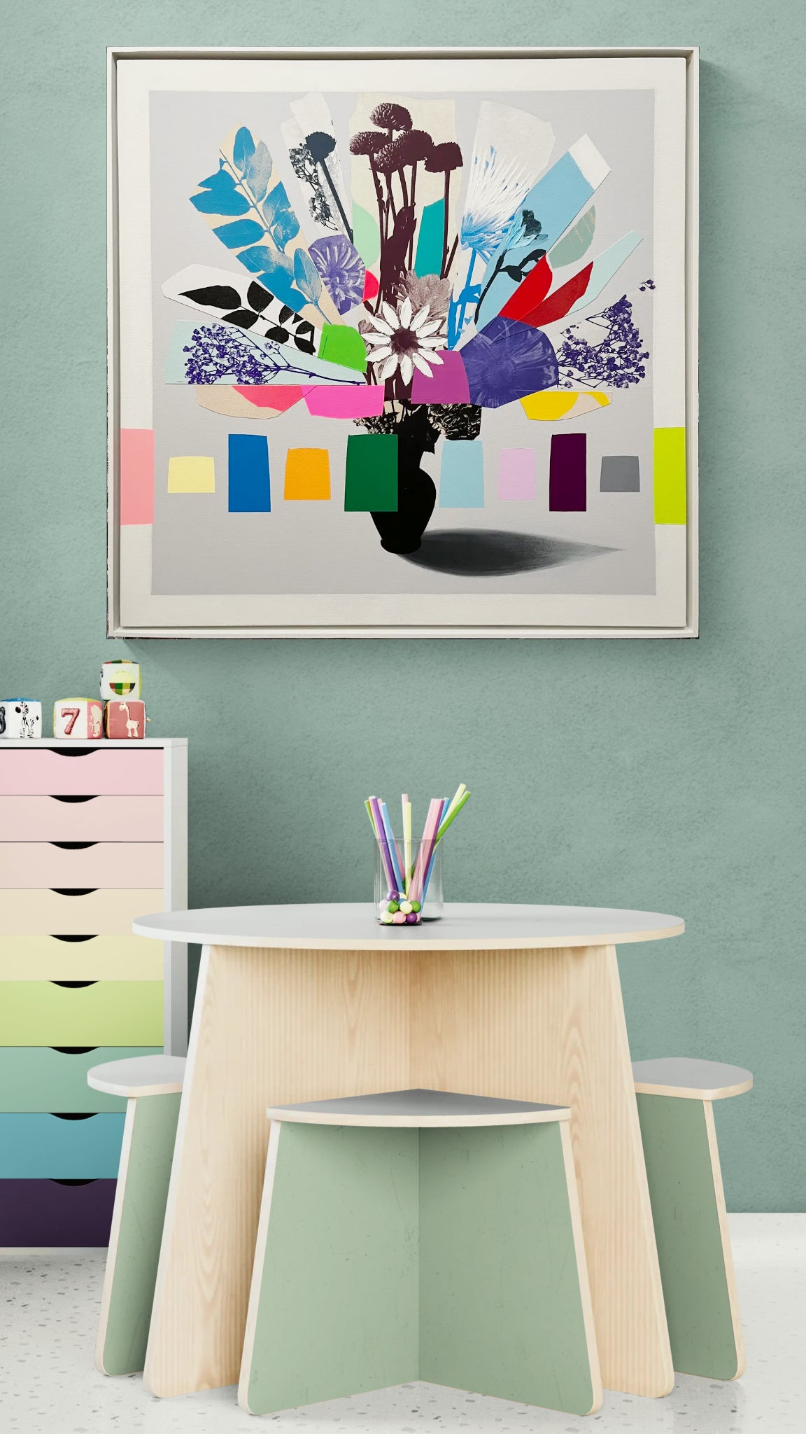 Vintage Bouquet (Rainbow)