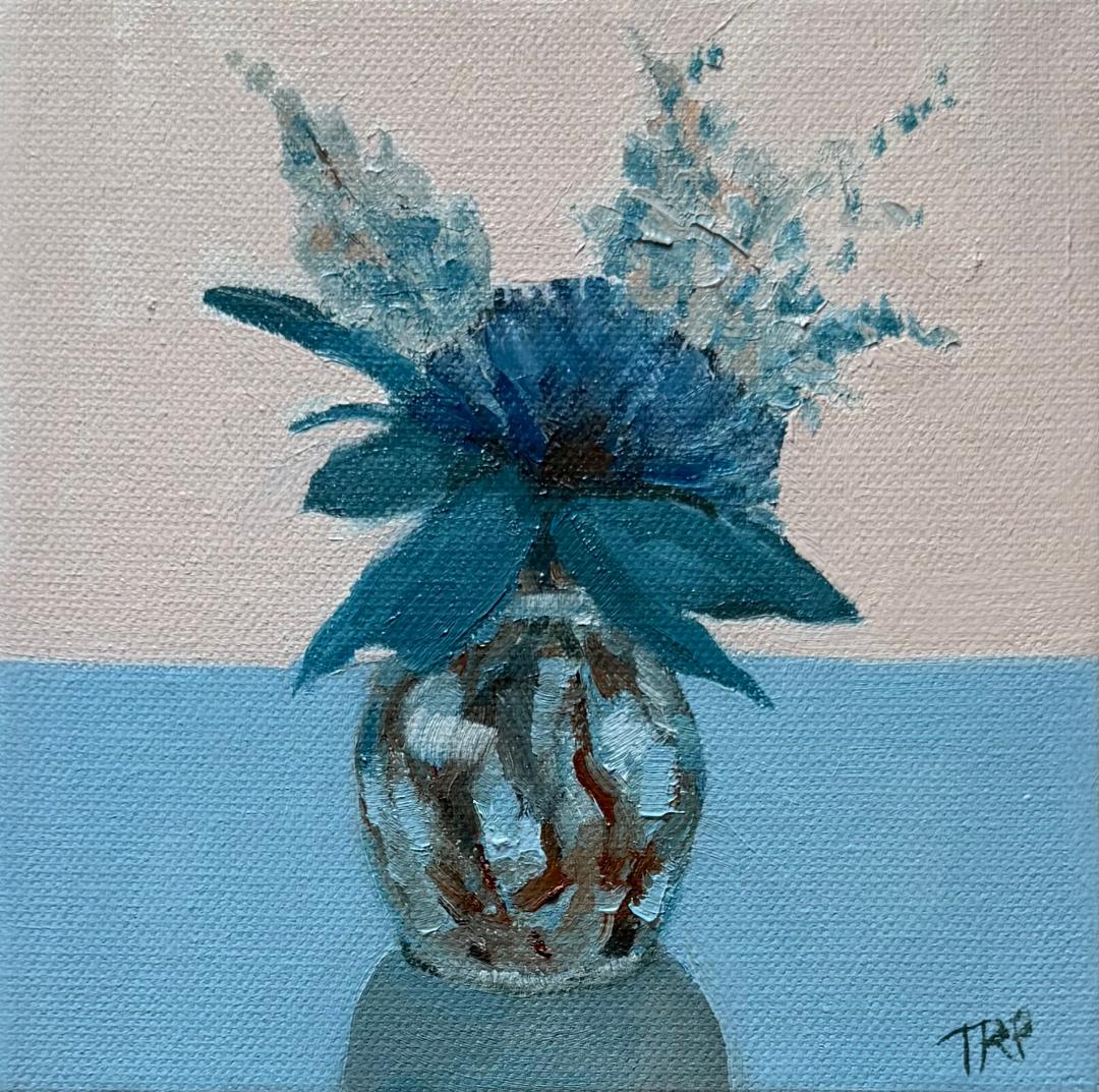 Petite Floral Triptych 1 (Set of 3, 6"x6" EACH)