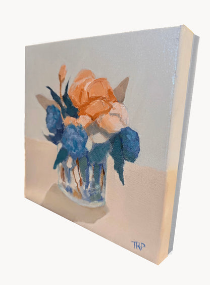 Petite Floral Triptych 3 (Set of 3, 6"x6" EACH)