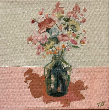 Petite Floral Triptych 2 (Set of 3, 6"x6" EACH)