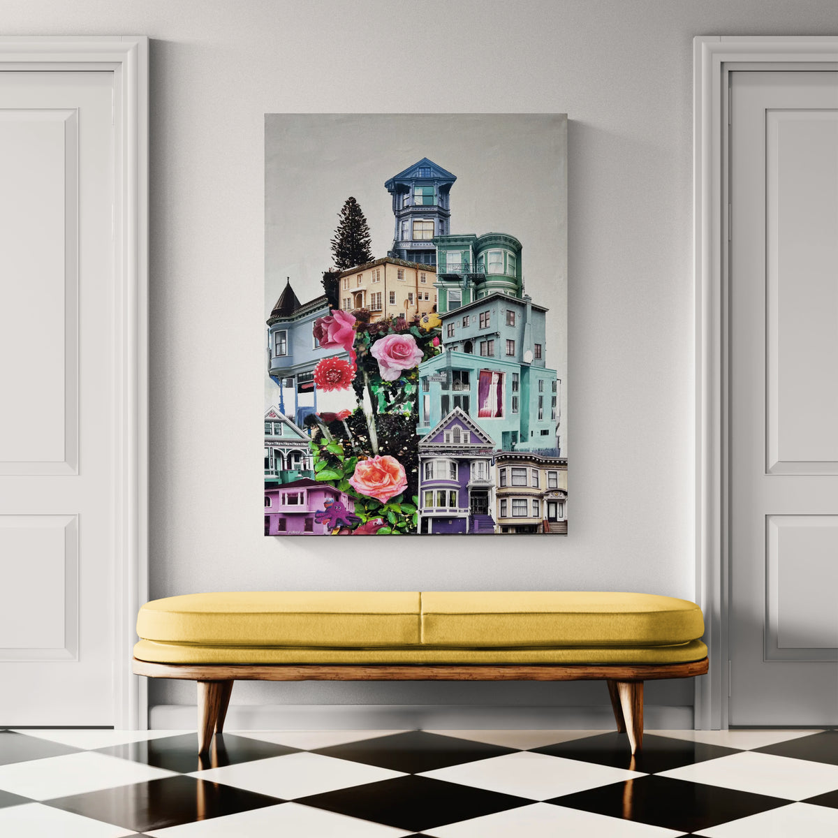 Buildings and Floral 1