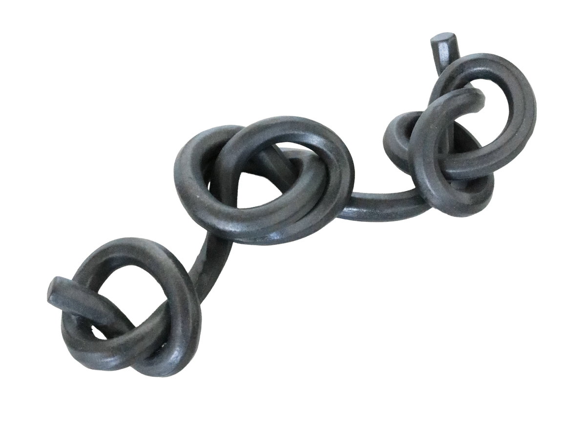 Chain Knot Series-Hammered Metallic