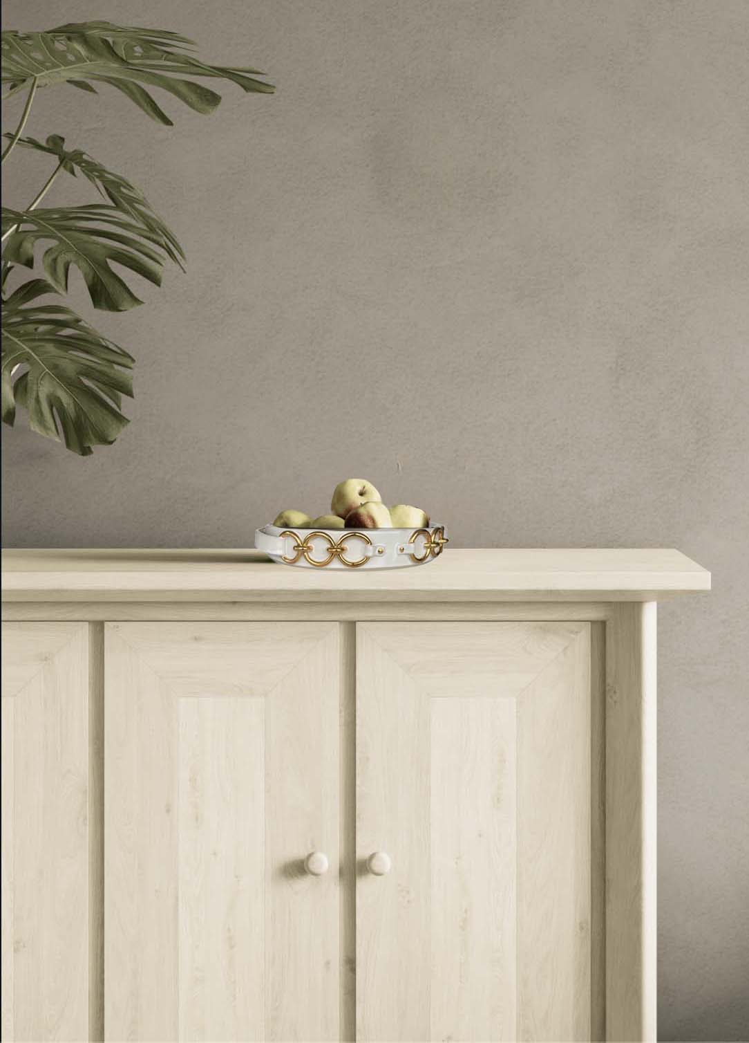 Chain Tray - White