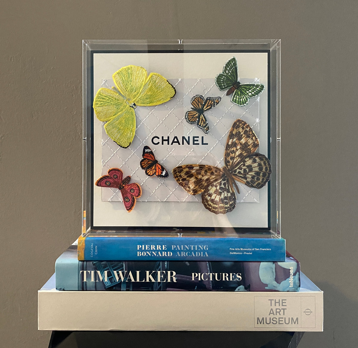 Chanel White Butterfly Swarm
