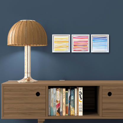 Chroma triptych 2 (SET OF 3, 7"x7" EACH)