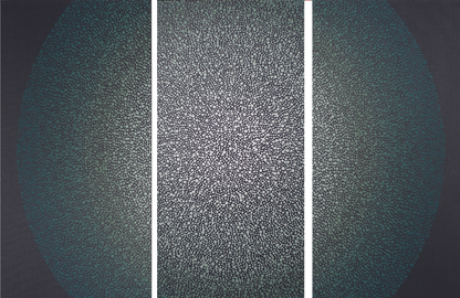 Continued Structure (Triptych, 24x12 each)