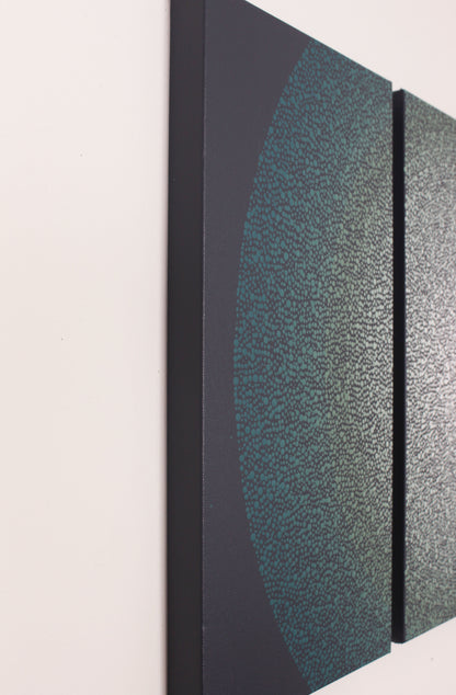 Continued Structure (Triptych, 24x12 each)
