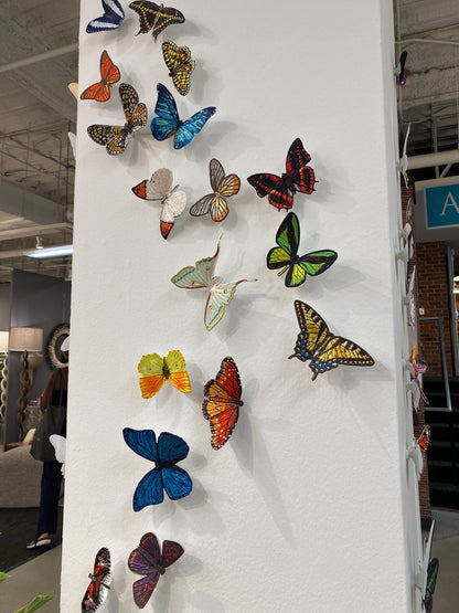 SET B: 6 - Piece Butterfly Wall Installation
