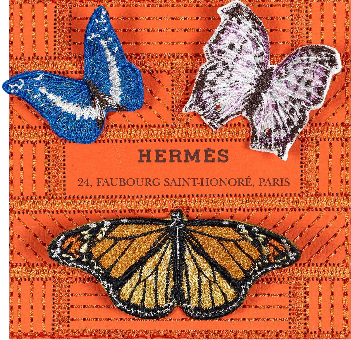 Hermes Petite Butterfly Swarm