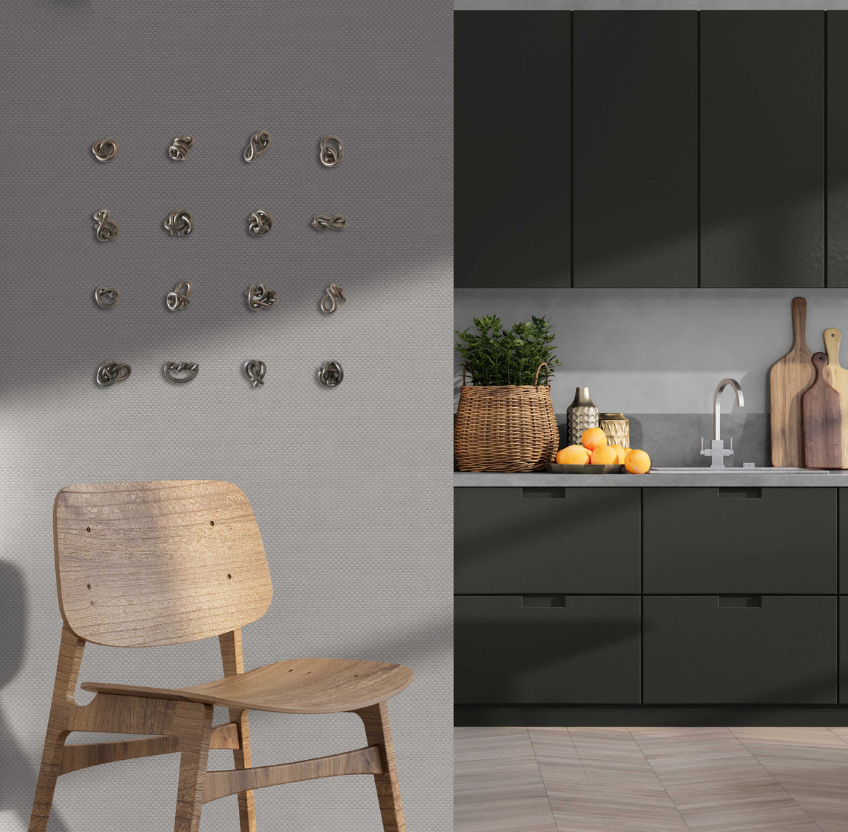 Knot Series: Burnished Bronze