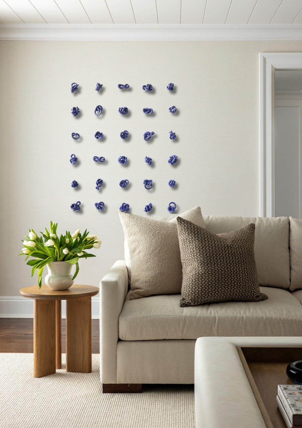 Knot Series: Lavender Shadows
