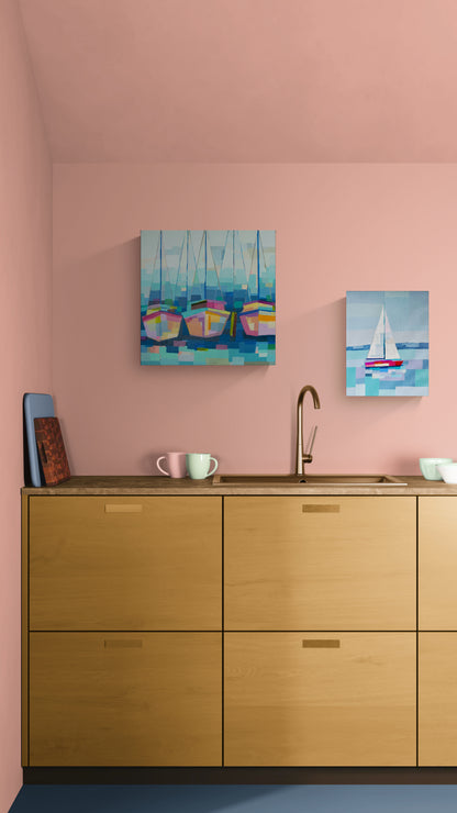 Marina Study in Color
