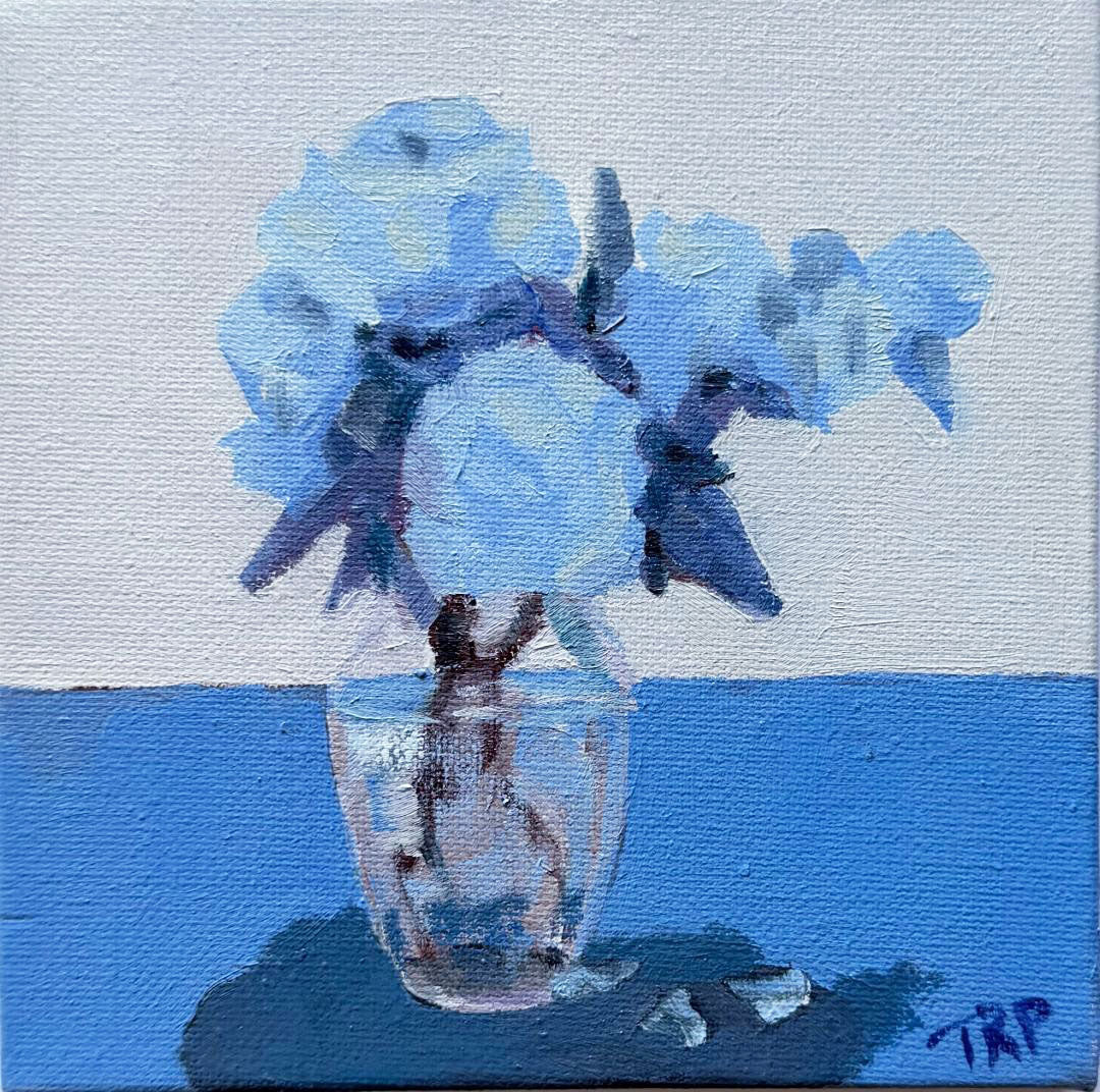 Petite Floral Triptych 4 (Set of 3, 6"x6" EACH)