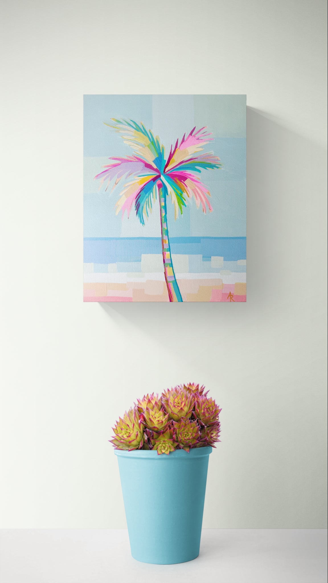 Palm Tree & Ocean