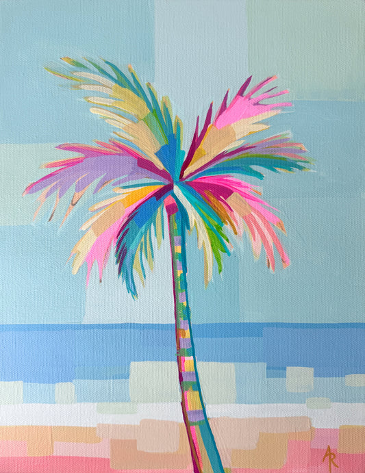 Palm Tree & Ocean