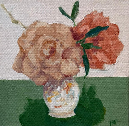 Petite Floral Triptych 1 (Set of 3, 6"x6" EACH)