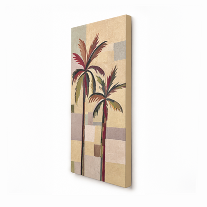 SET OF 2, 24"x12" EACH: Palm I and II