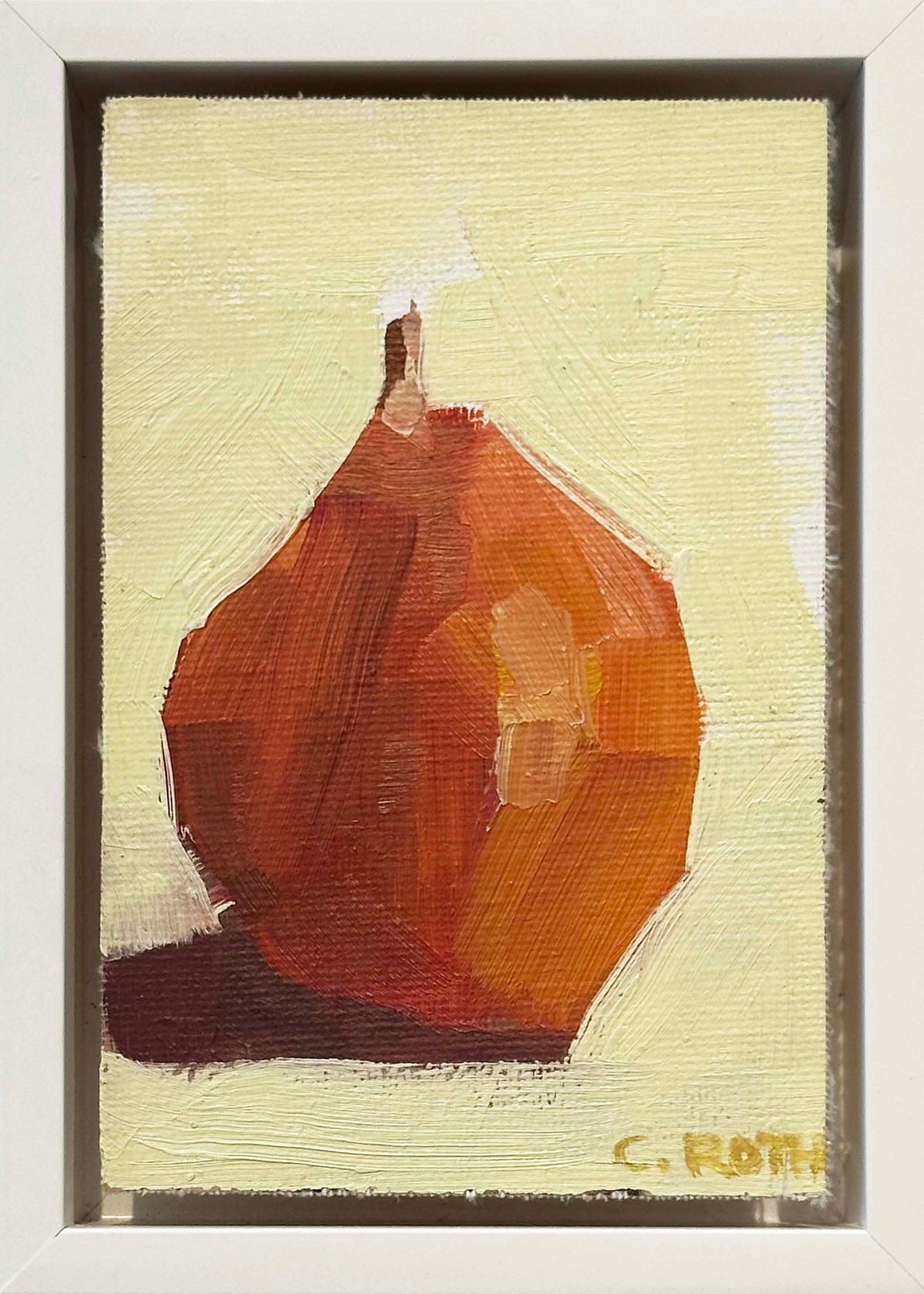Single Red Pear
