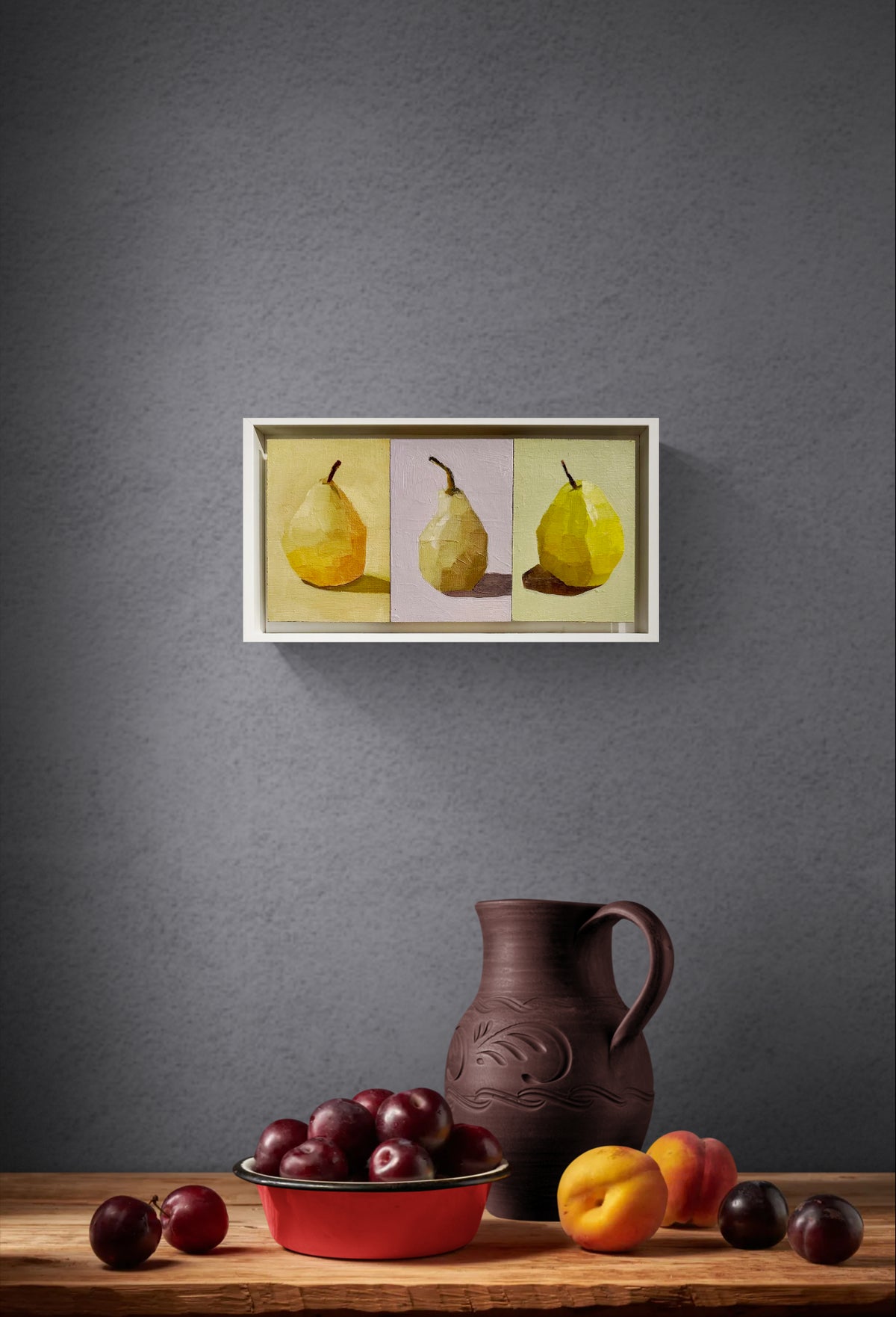 Three Pears 1