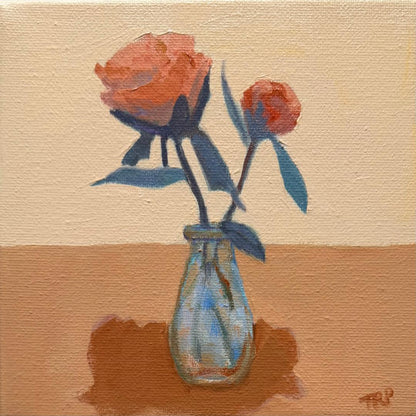 Petite Floral Triptych 2 (Set of 3, 6"x6" EACH)