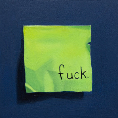 Pissy Post-Its (green)