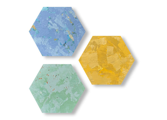 SET OF 3, 12"x12" EACH: Venetian Journeys 02