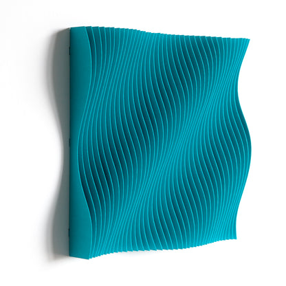 Waveform no.4 (wave A.1 - turquoise)