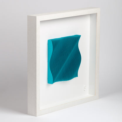 Waveform no.4 (wave A.1 - turquoise)