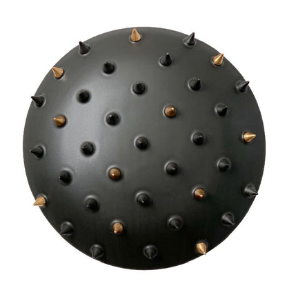 Set of 3 Black Spiked 12" Wall Tiles (12"x12" each)