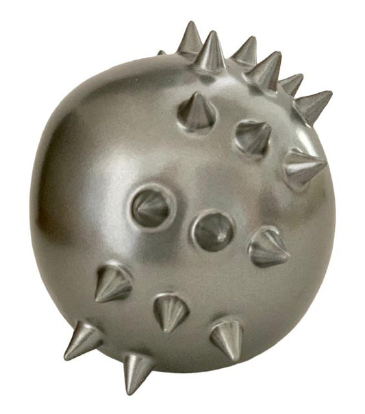 Pewter Triple Spiked Sphere