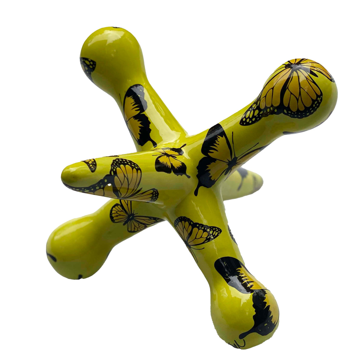Printed Large Jack - Yellow Butterflies