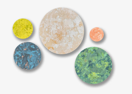 SET OF 5 ROUNDS: Acid Botanical