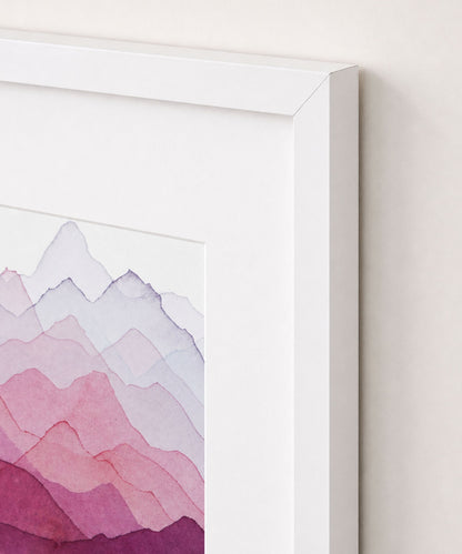 Set of 4, 11"x11" EACH: Mt. Williamson Eastern Sierra Study, High Sierra Study, Tahoe Crest Study, Qomolangma Study