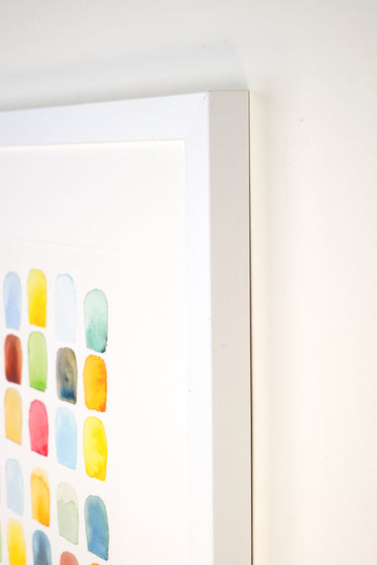 Set of 2, 15"x17" EACH: Color Theory Study and Euer Valley Study