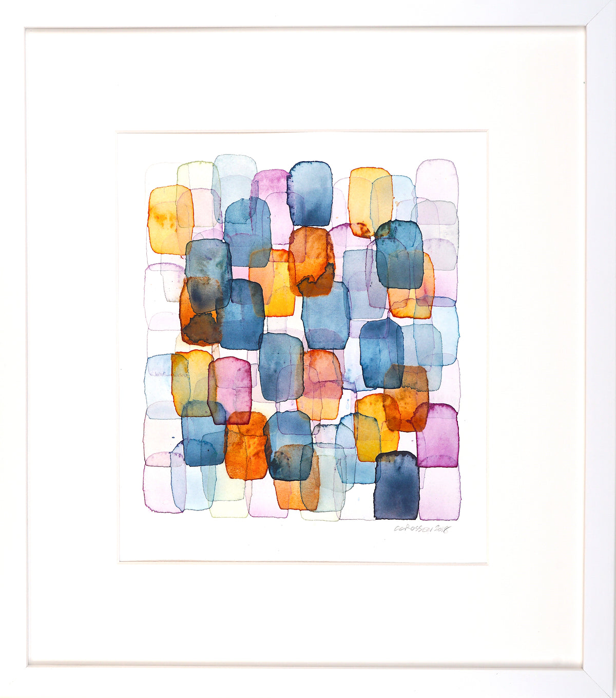 Set of 2, 17"x15" EACH: Carnelian Bay Study Lake Tahoe and Namotu Island Fiji Fall