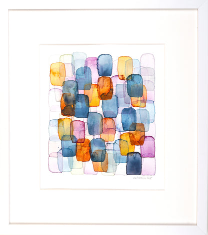 Set of 2, 17"x15" EACH: Carnelian Bay Study Lake Tahoe and Namotu Island Fiji Fall