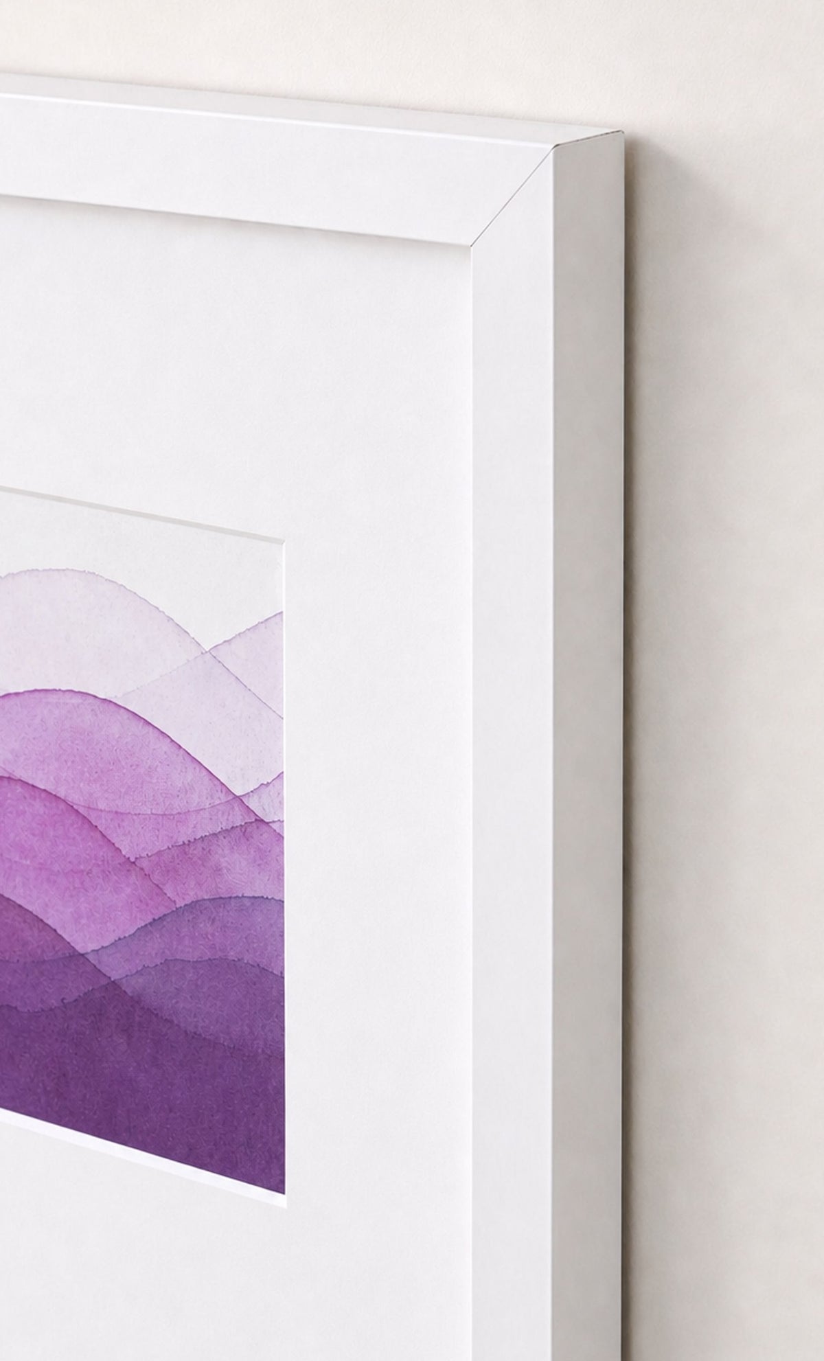 Set of 4, 9"x9" EACH: Moraine Lake Banff National Park, Magenta Wave Study, Alabama Hills California, Palisades Study