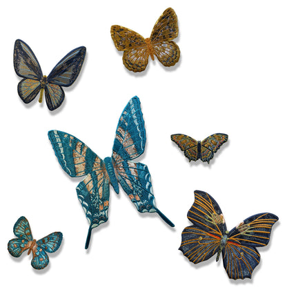 SET A: 6 - Piece Butterfly Wall Installation