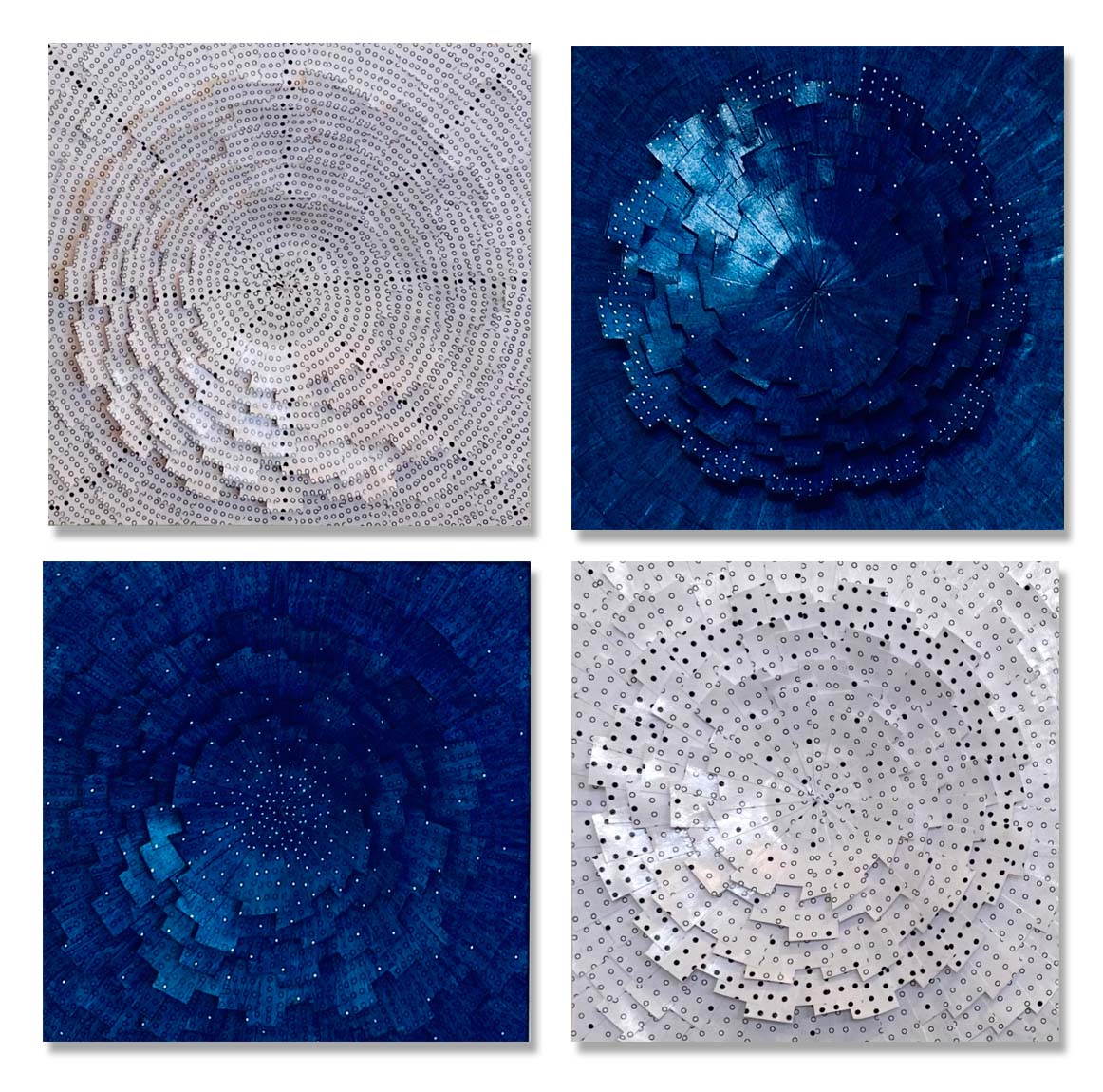 Set of 4, 10"x10" Each