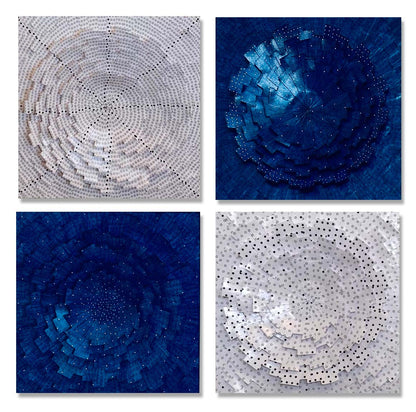 Set of 4, 10"x10" Each